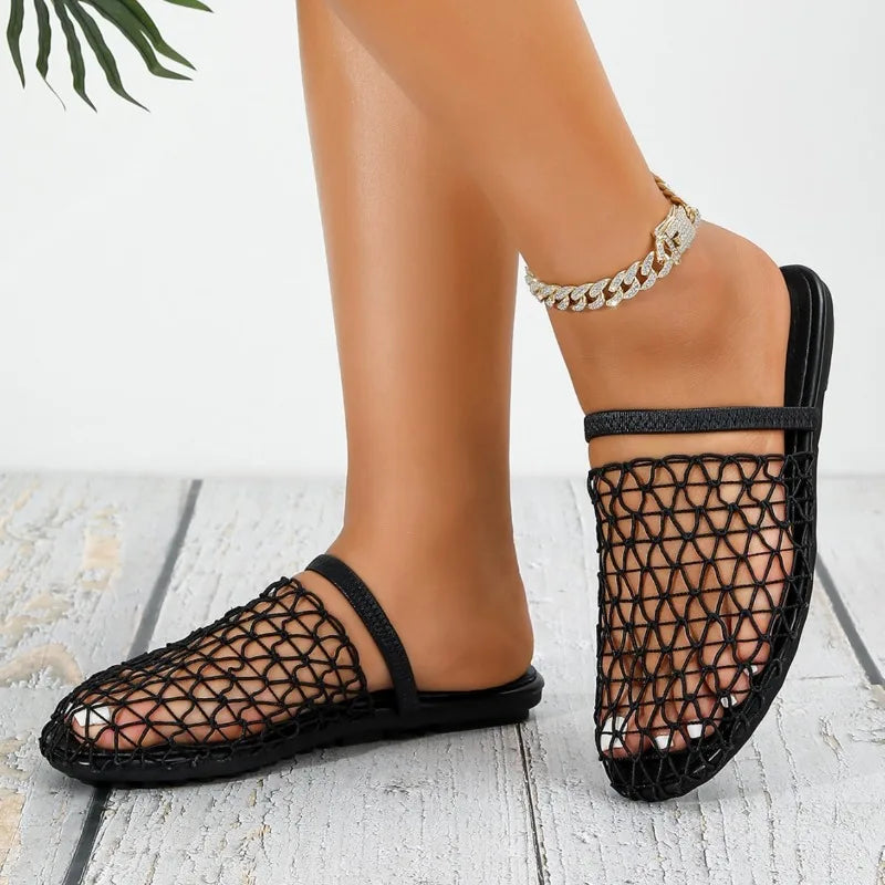 Summer Mesh Sandals - London Lake