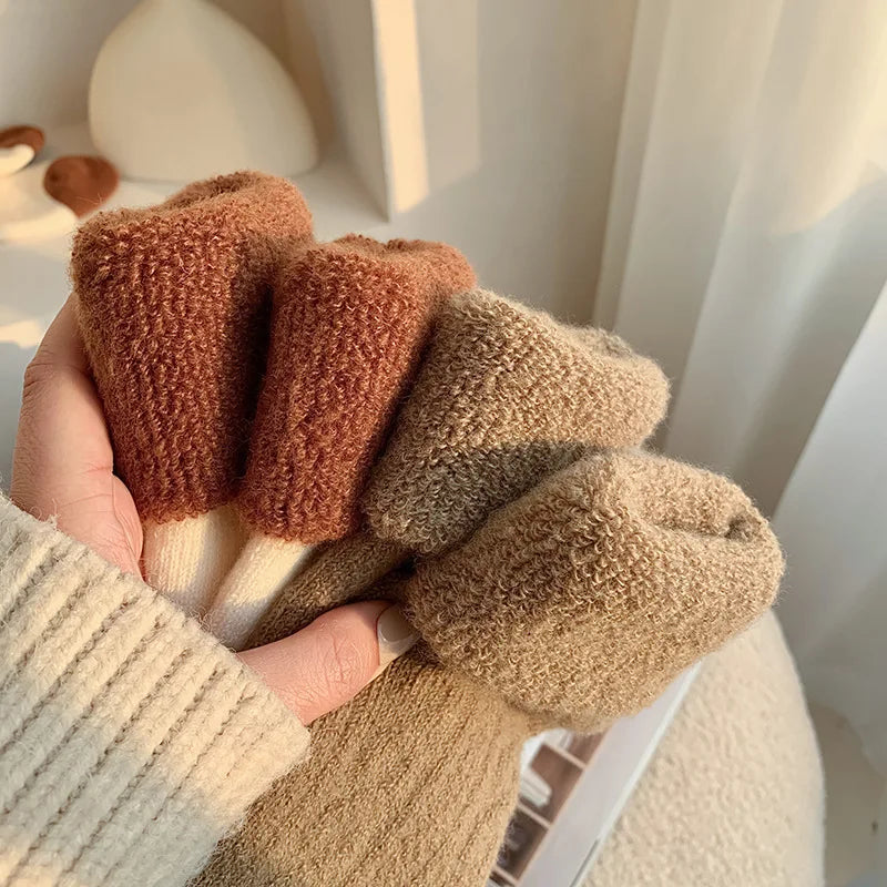 Harvest Ribbon Knit Socks (All 4 Styles per Order) - London Lake