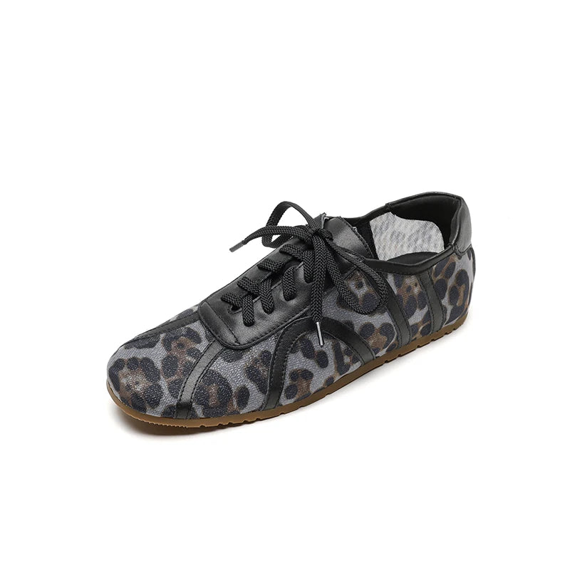 Leopard Mesh Sneakers - London Lake