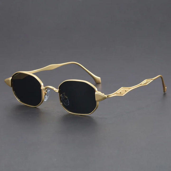 Harper Metal Framed Sunglasses - London Lake