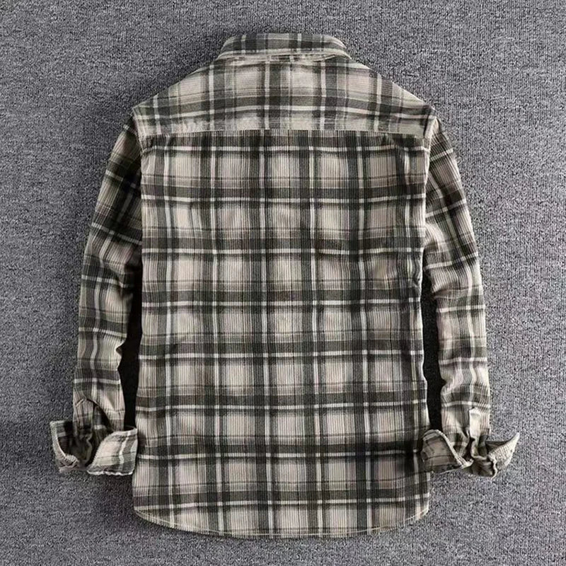 Highland Plaid Corduroy - London Lake