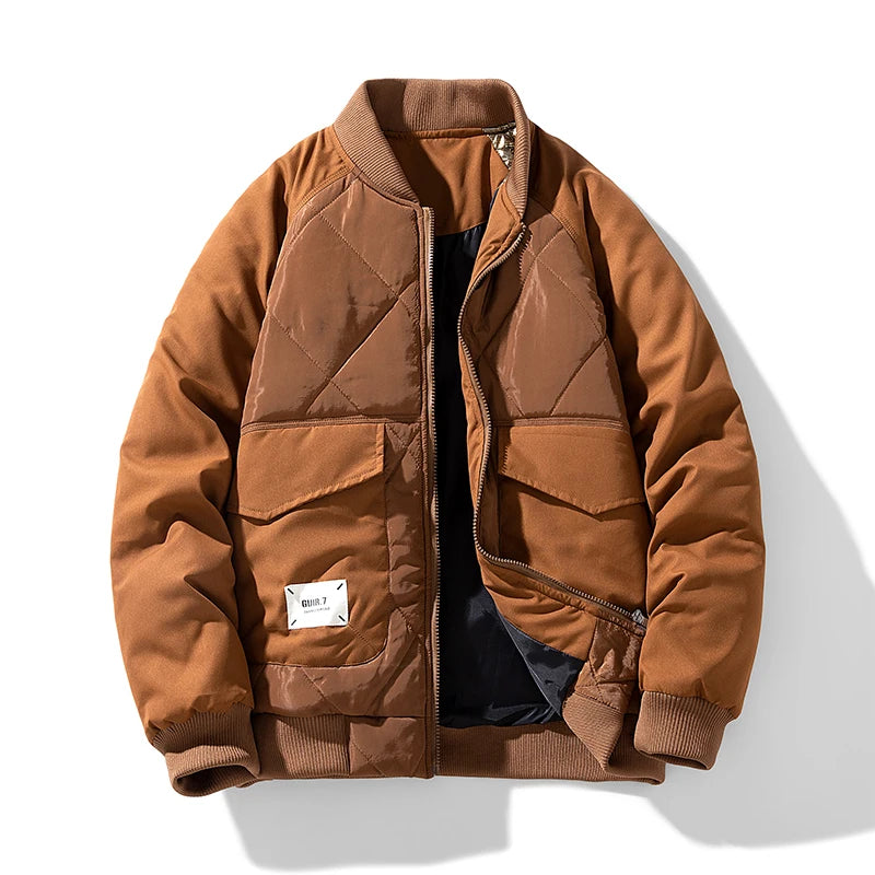 Camden Ridge Bomber Jacket - London Lake