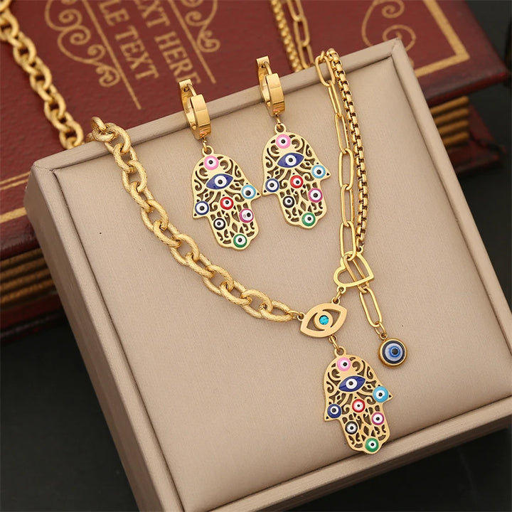 Aura Jewelry Set - London Lake