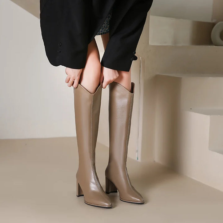 Knee High Boots - London Lake