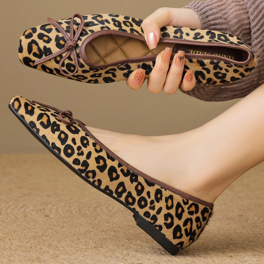 Slip-on Ballet Flats - London Lake