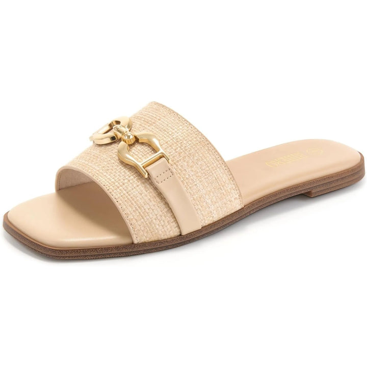 Marina Buckle Sandals - London Lake