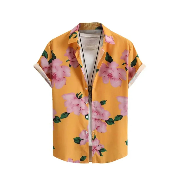Floral Breeze Button-Up Shirt - London Lake