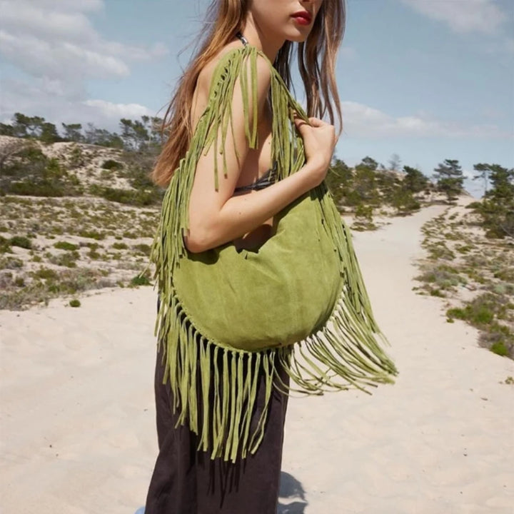Sonora Tassel Tote - London Lake