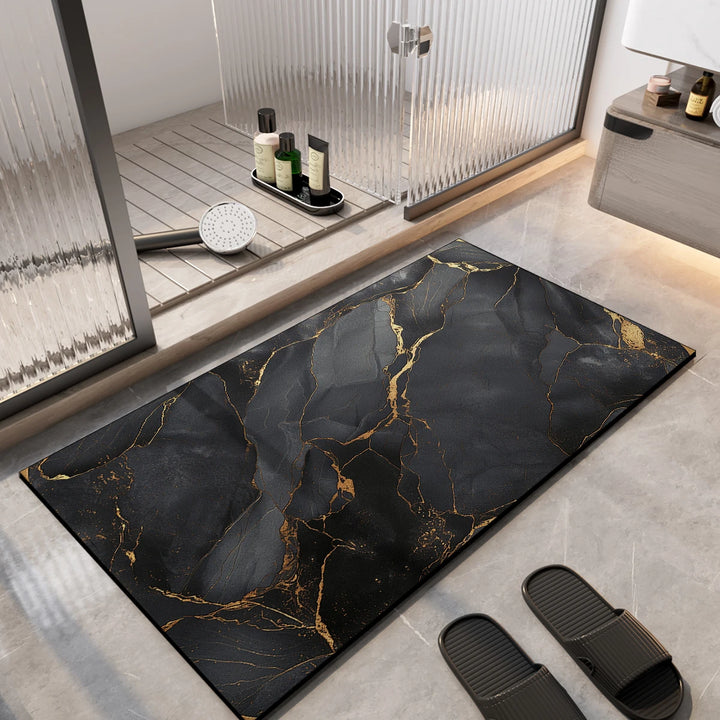 Cascade Marble Bath Mat - London Lake