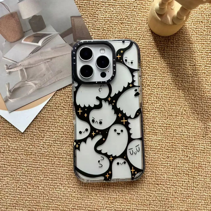 Ghostly Charm iPhone Case - London Lake