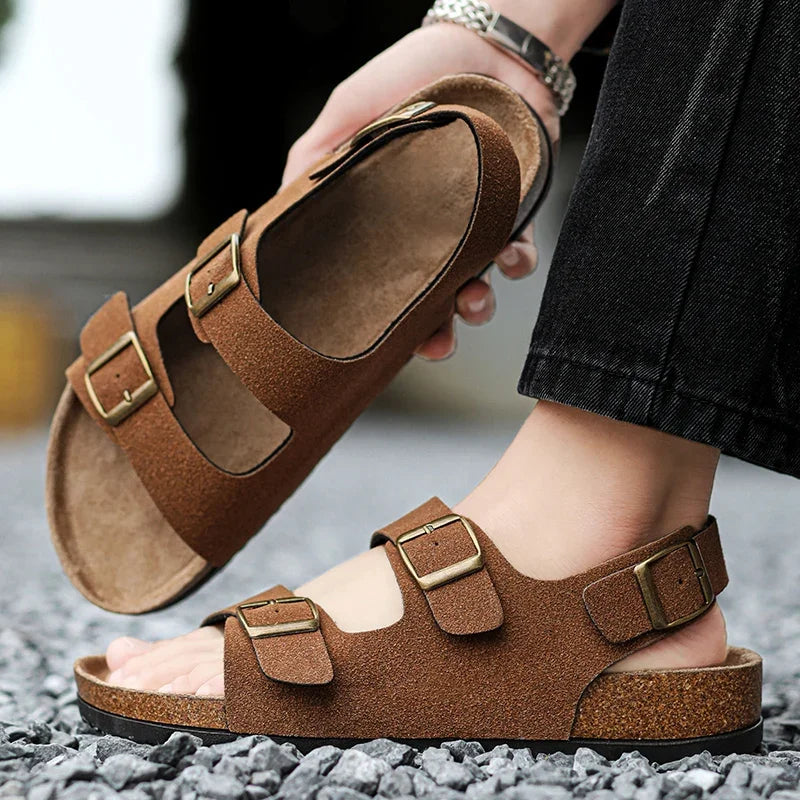 Harbor Buckle Sandals - London Lake