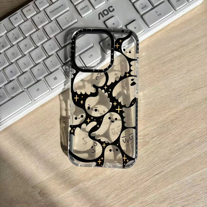 Ghostly Charm iPhone Case - London Lake