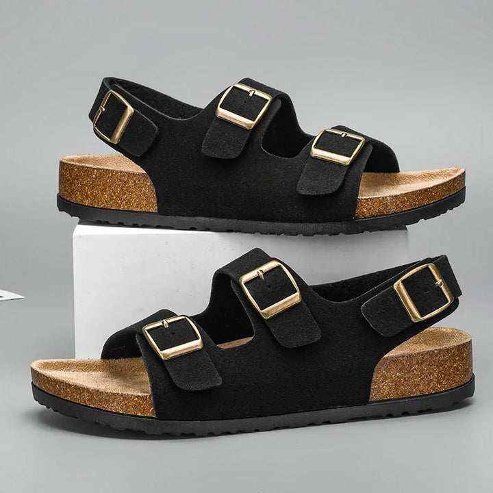 Harbor Buckle Sandals - London Lake