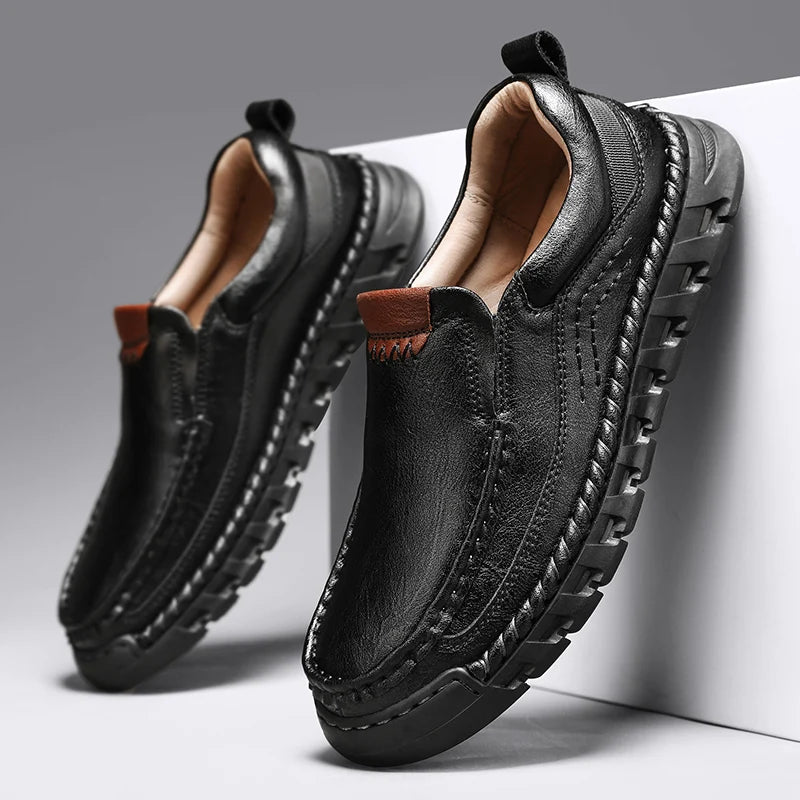 Rivermark Leather Loafers - London Lake