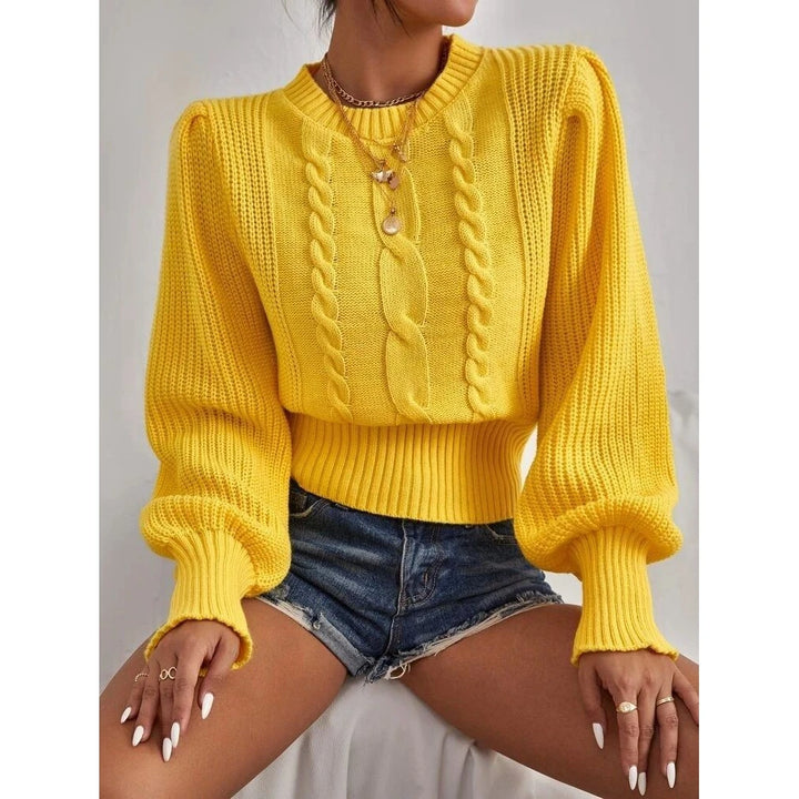 Velara Knit Sweater - London Lake