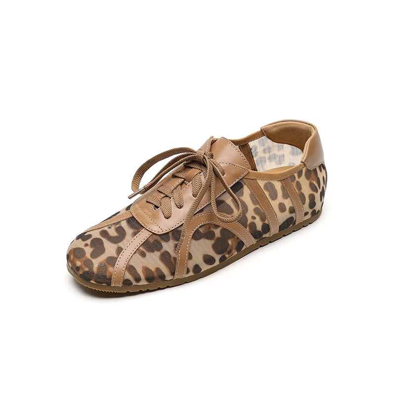 Leopard Mesh Sneakers - London Lake