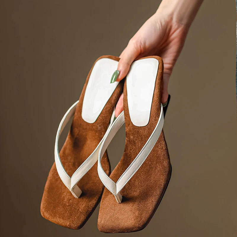Laurel Wedge Sandals - London Lake