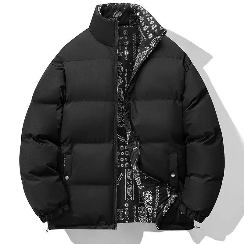 Mountain Grid Reversible Jacket - London Lake