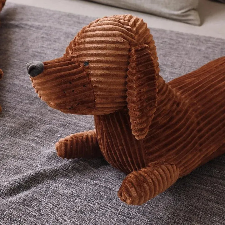 Dachshund Cord Pillow - London Lake