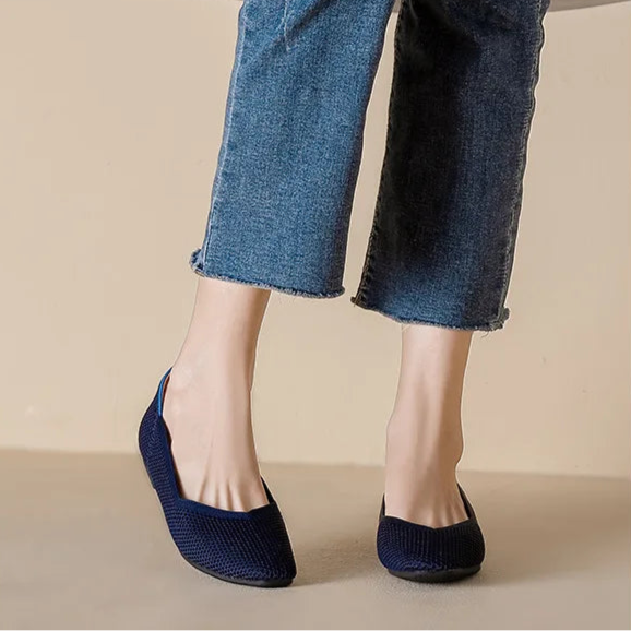 Orthopedic Mesh Ballet Flats - London Lake