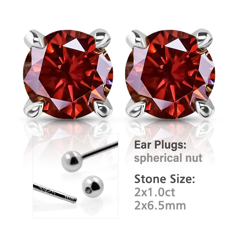 Celeste Moissanite Earrings - London Lake