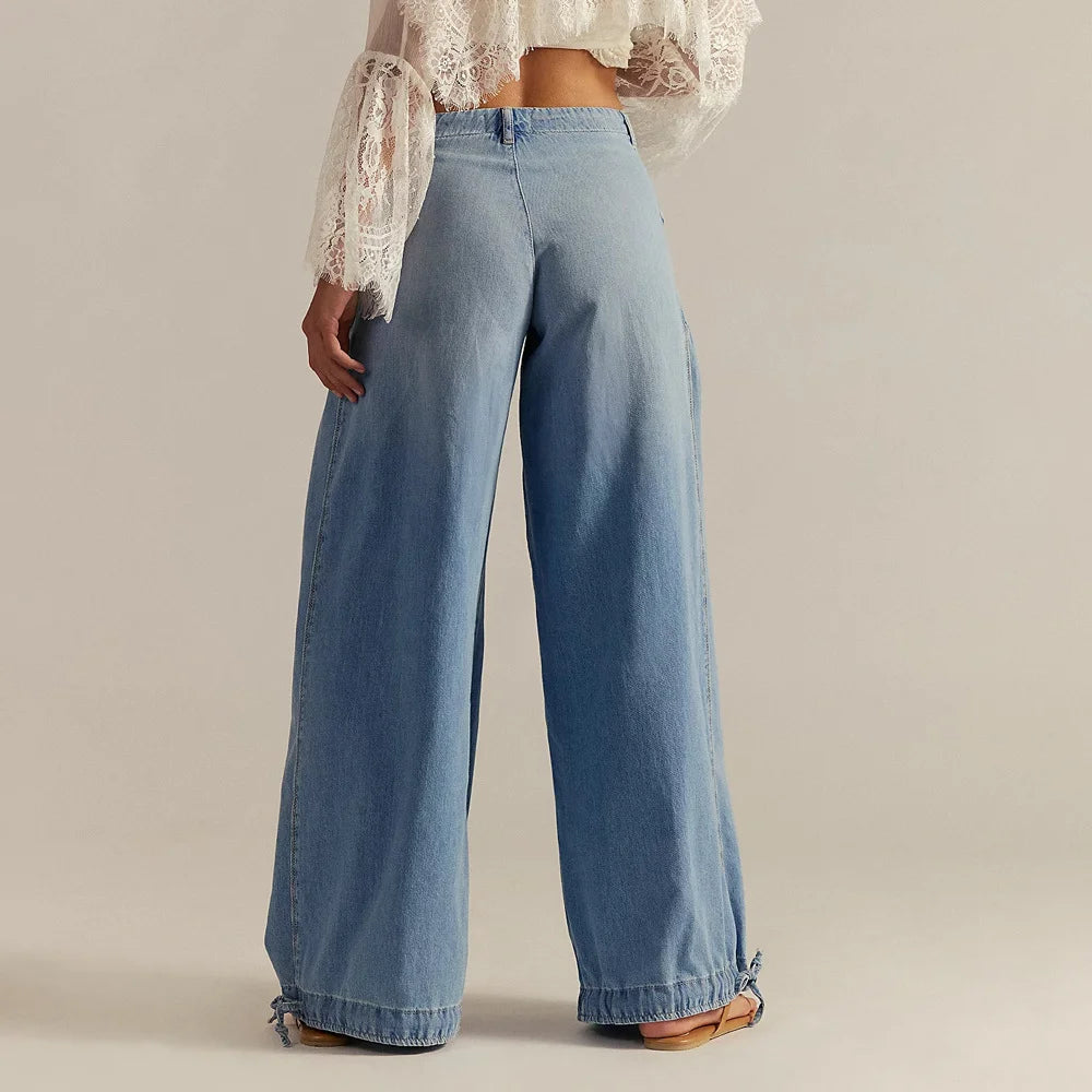 Driftwood Drawstring Denim - London Lake