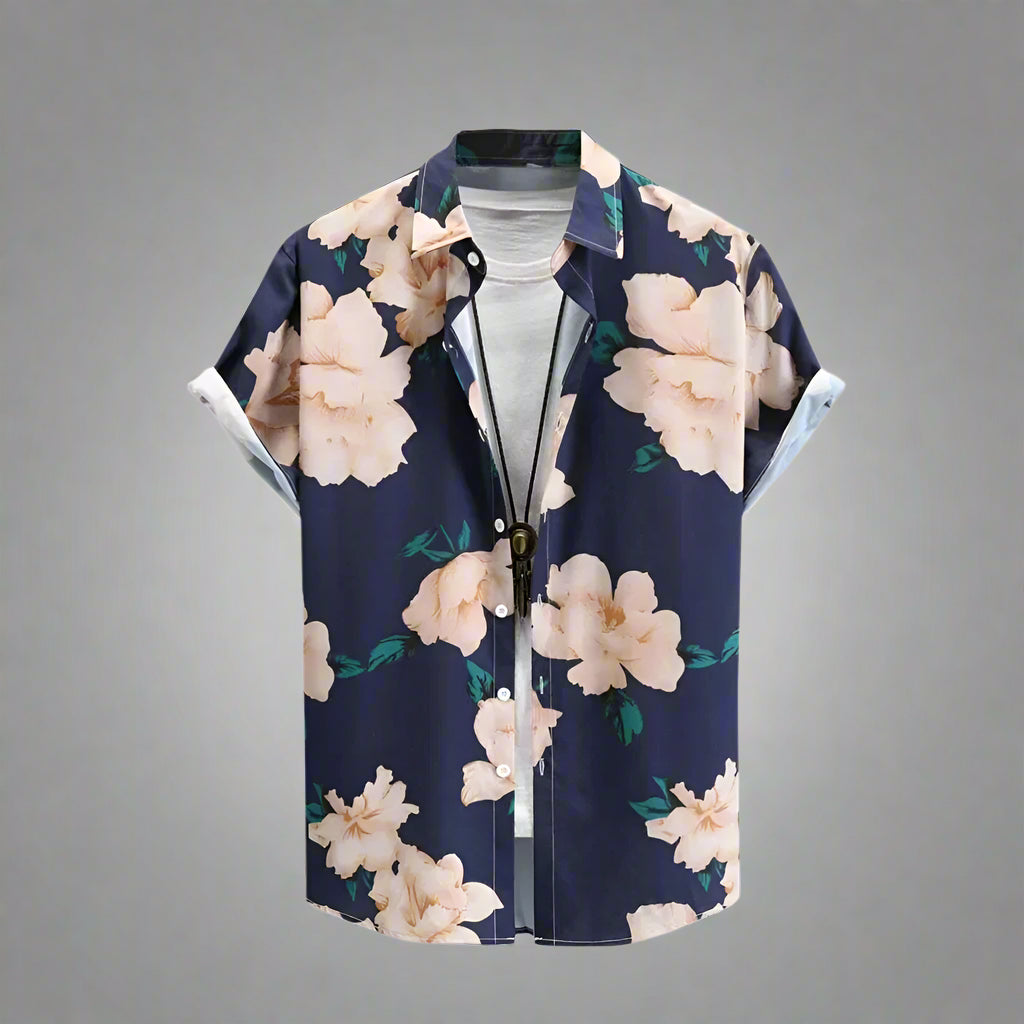 Floral Breeze Button-Up Shirt - London Lake