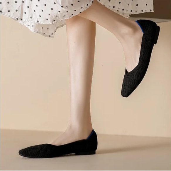 Orthopedic Mesh Ballet Flats - London Lake
