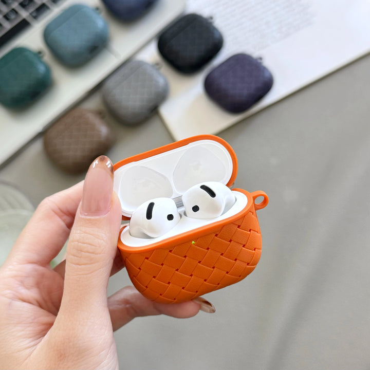 Silcone Woven AirPods Case - London Lake