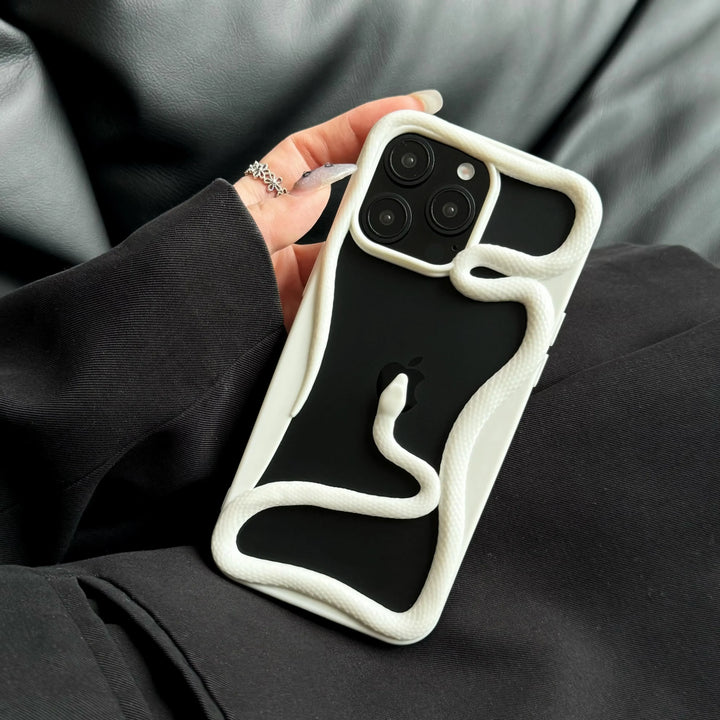 Serpent Wrap Hollow iPhone Case - London Lake