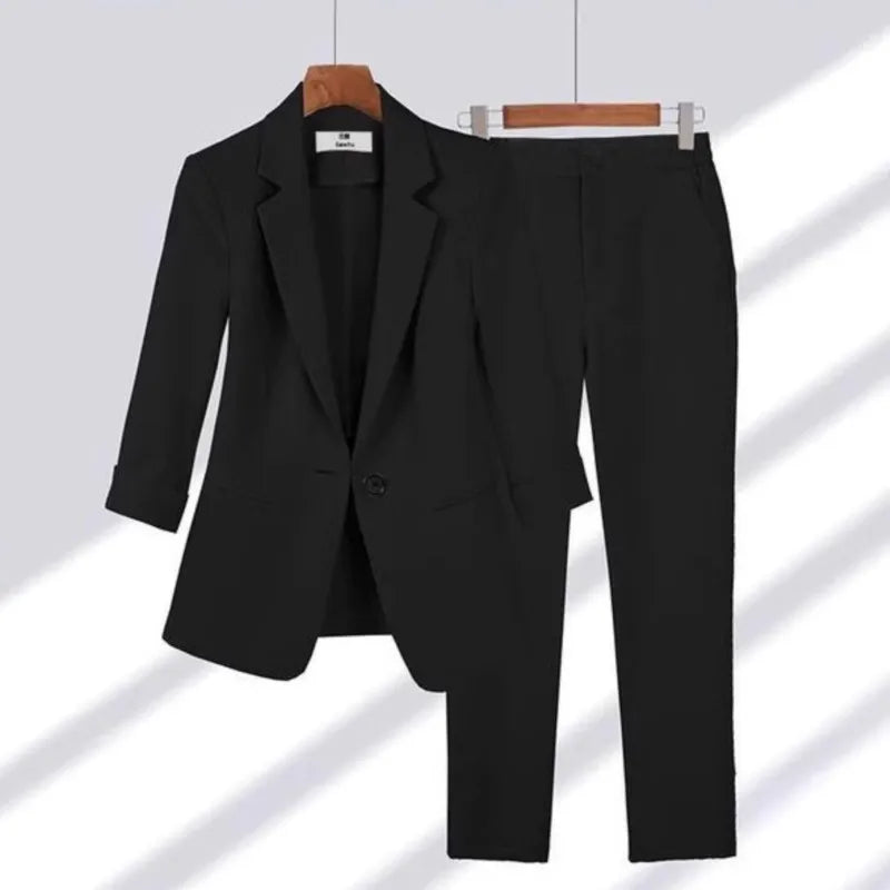 Verona Tailored Suit - London Lake