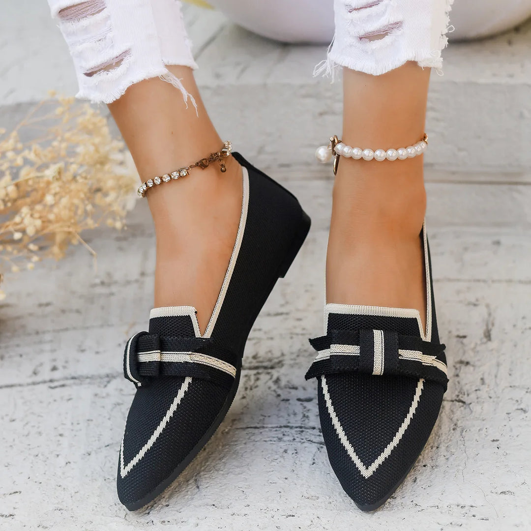 Jolene Pointed Toe Loafer - London Lake