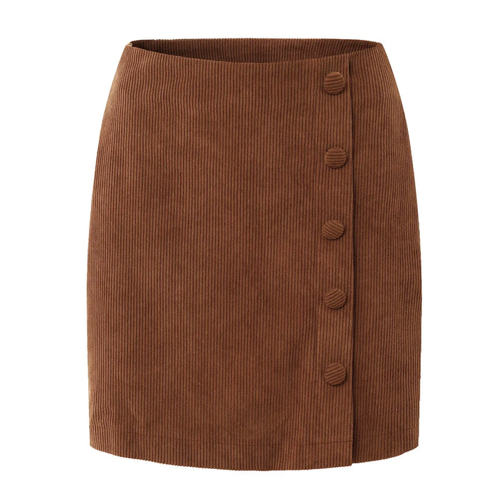 Ashbury Mini Corduroy Skirt - London Lake