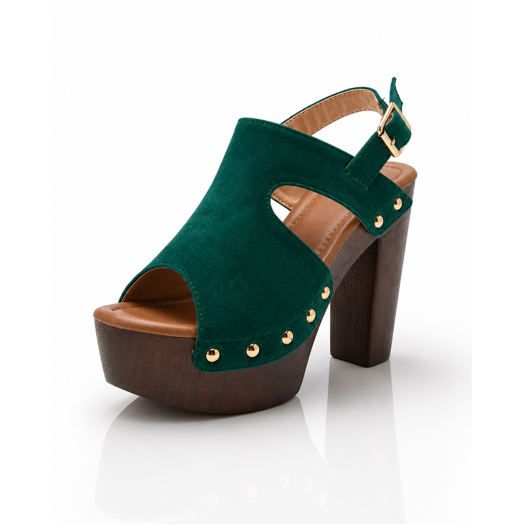 Sienna Studded Platform Heels