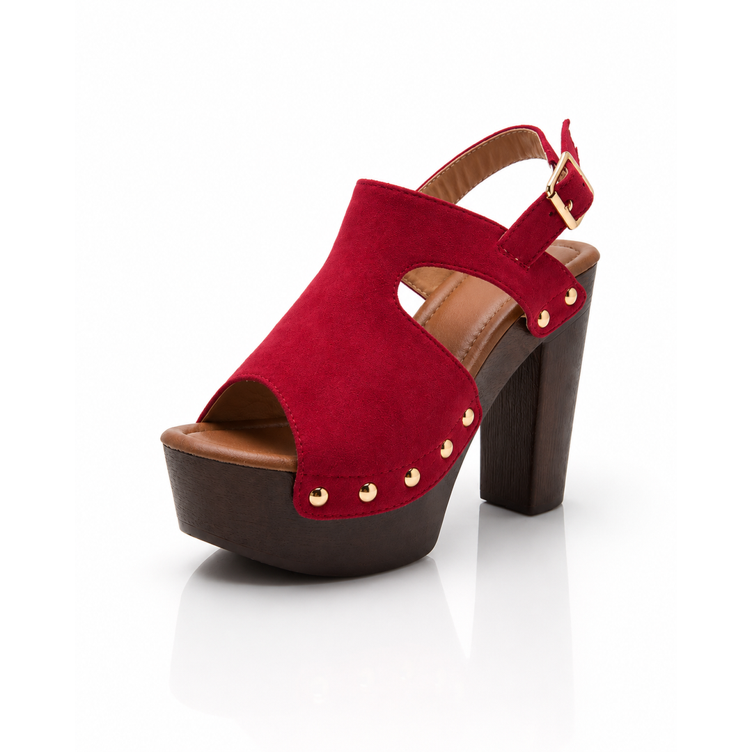 Sienna Studded Platform Heels