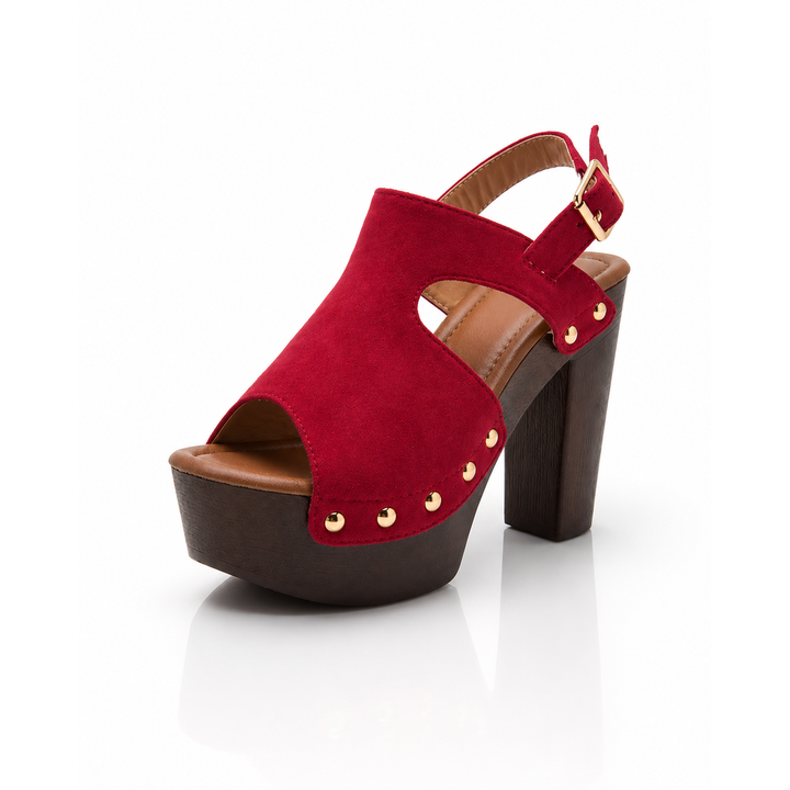 Sienna Studded Platform Heels