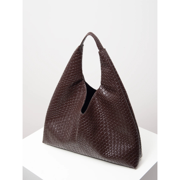 Ana Leather Hobo Bag - London Lake