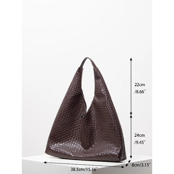 Ana Leather Hobo Bag - London Lake