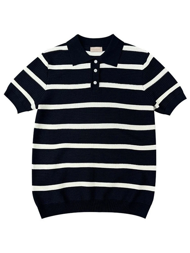 Portside Knit Polo - London Lake