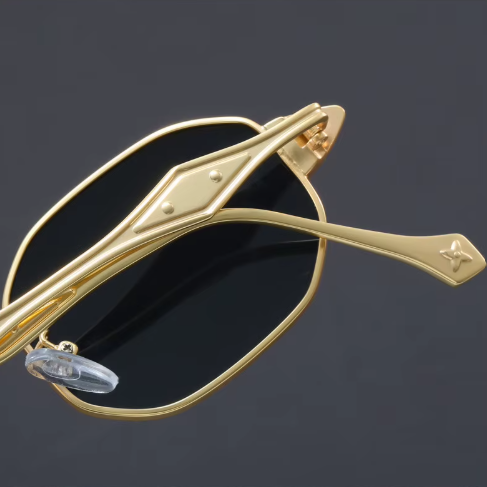 Harper Metal Framed Sunglasses - London Lake