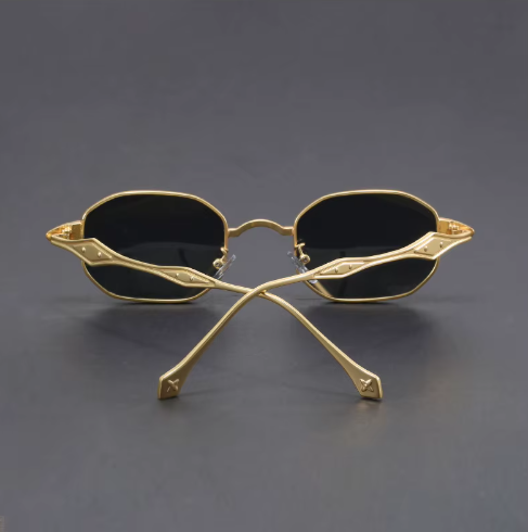 Harper Metal Framed Sunglasses - London Lake