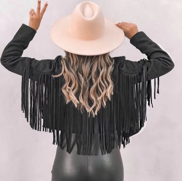 Trailblazer Fringe Jacket - London Lake