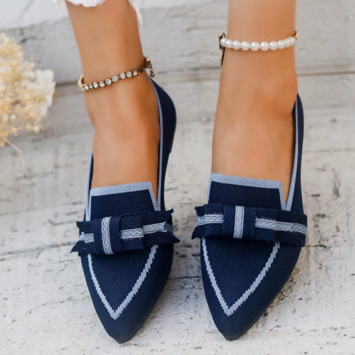 Jolene Pointed Toe Loafer - London Lake