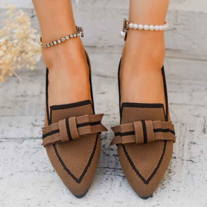 Jolene Pointed Toe Loafer - London Lake
