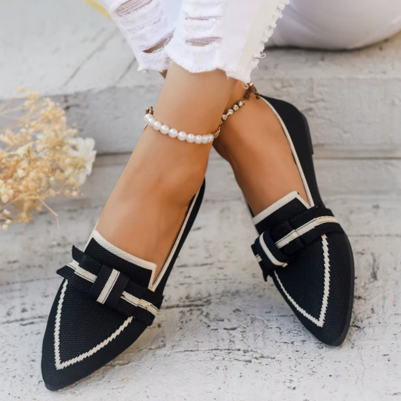 Jolene Pointed Toe Loafer - London Lake