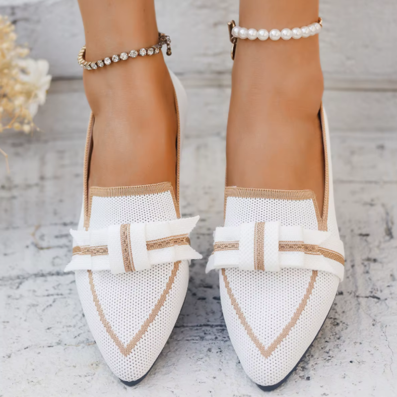 Jolene Pointed Toe Loafer - London Lake