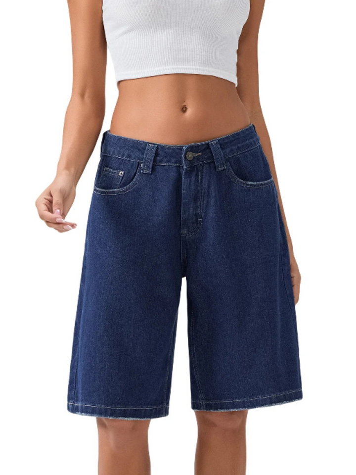 Bermuda Denim Shorts - London Lake