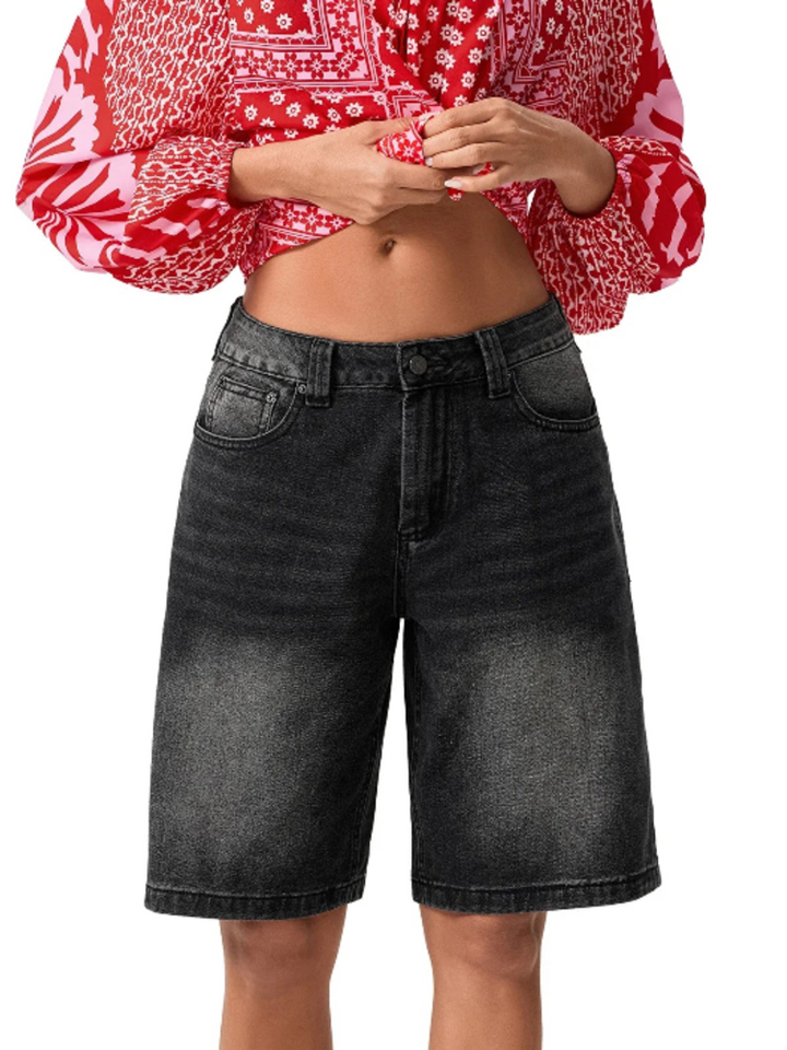 Bermuda Denim Shorts - London Lake