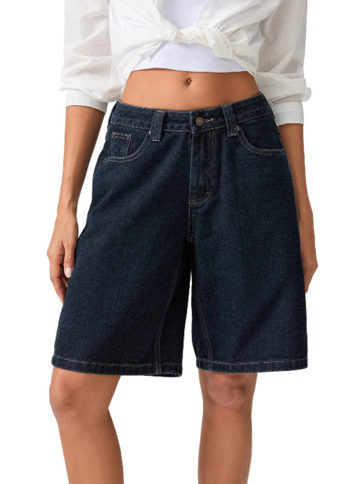 Bermuda Denim Shorts - London Lake