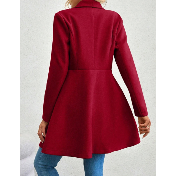 Lorraine Curve French Coat - London Lake